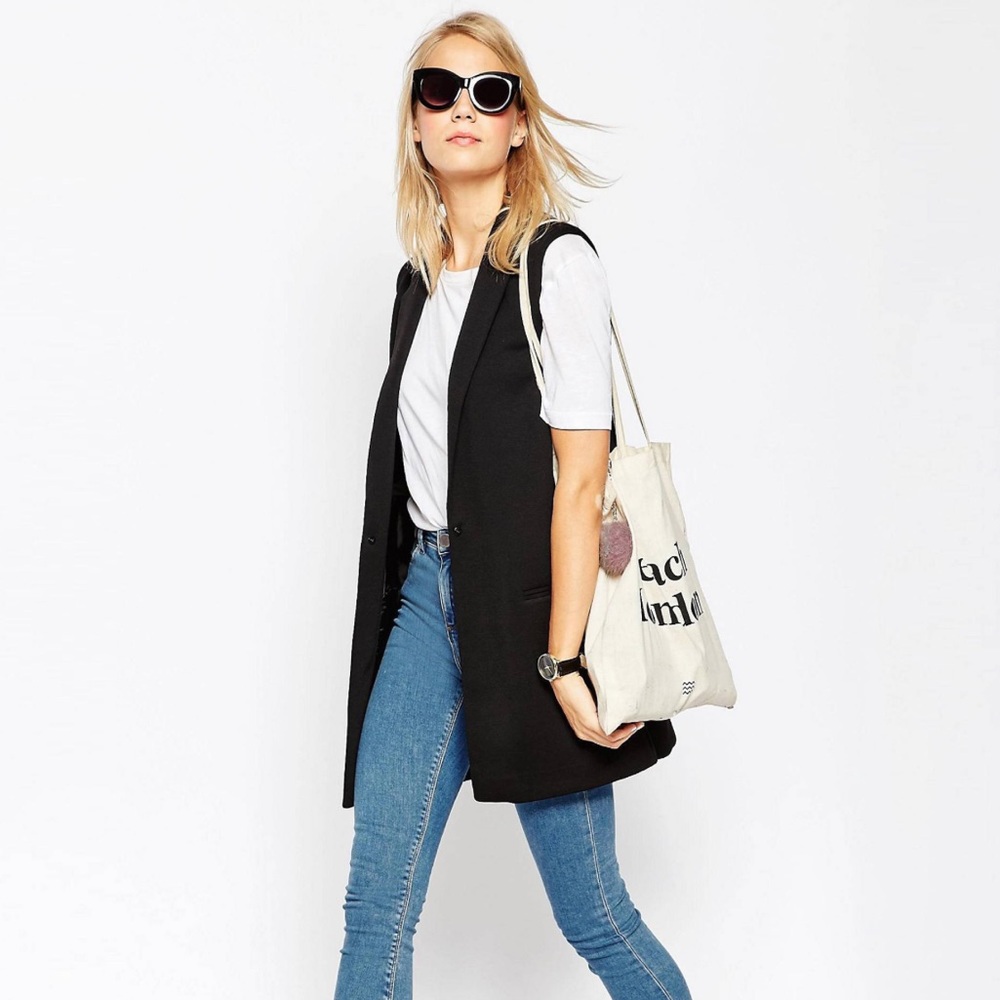 BNWT Maison D’Amelie Long Vest S